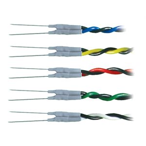 Neuroline Twisted Pair Subderm. Needle, Color 2, 250cm / 99" lead, Needle .5", 27 g Qty 20 pr.
