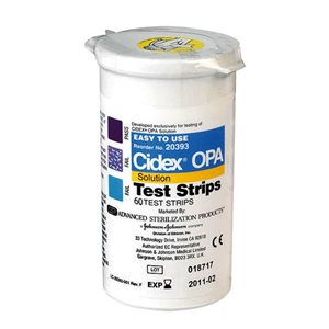 Cidex OPA Test Strips 60 Strips per Bottle