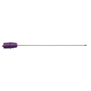 TECA ELITE Disposable Concentric Violet Needle, 75mm, .64(23G) diameter, 25 per Pk
