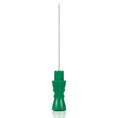 TechnoMed Disposable Detachable Monopolar Needle Length 37mm, 26 g, Green 25PK